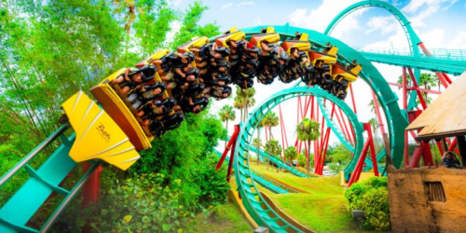 TWO Florida Theme Park Tickets & All-Day Dining Just $53/Day