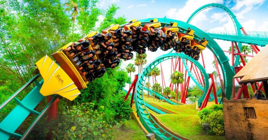 TWO Florida Theme Park Tickets & All-Day Dining Just $53/Day