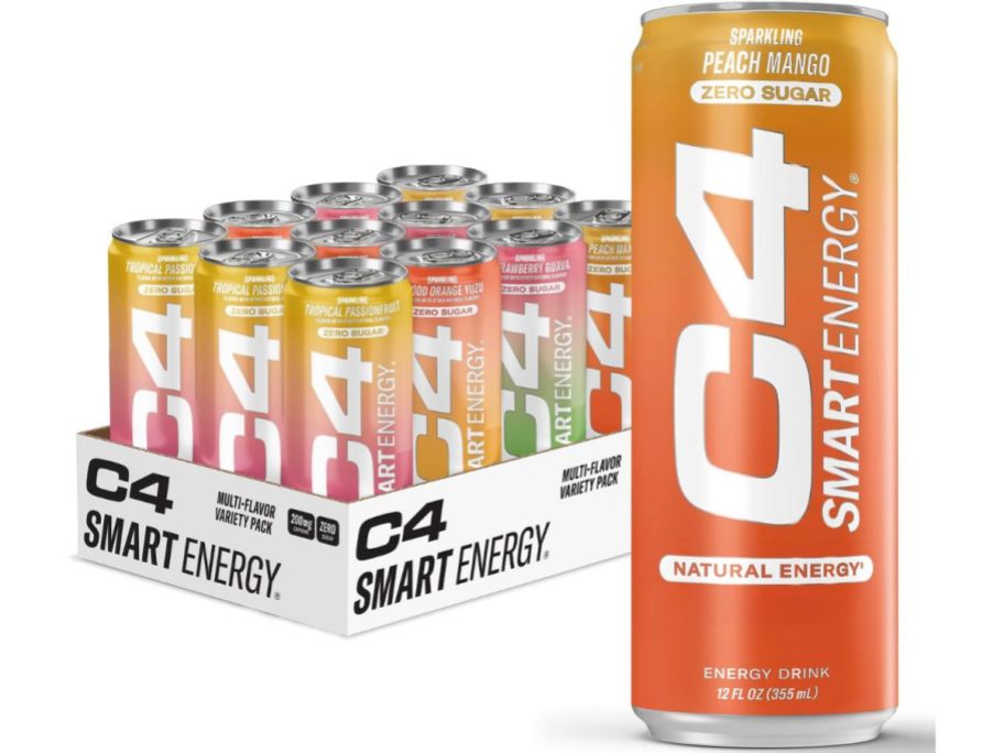 C4 Smart Energy Drinks Tropical Variety Pack