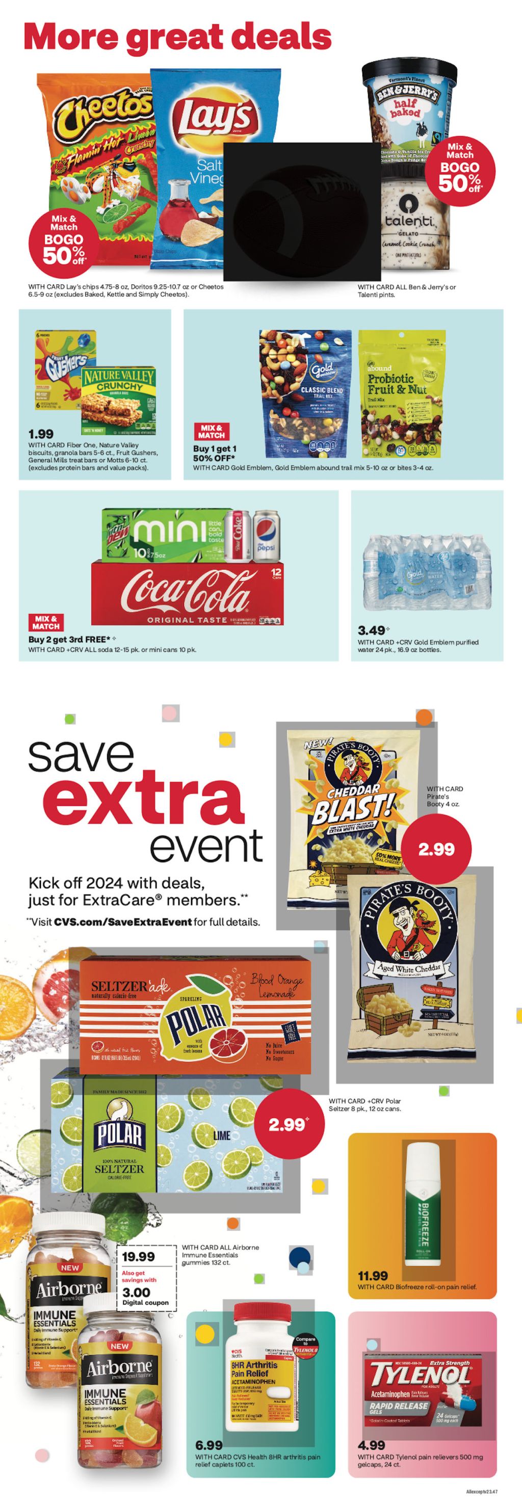 page of CVS ad