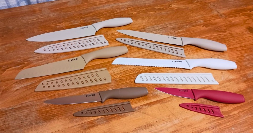 Carote 12-Piece Knife Set Only $17.99 on  (Reg. $35) - These