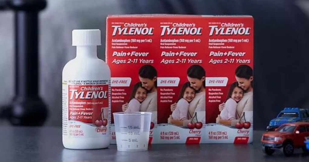 a 3-pack of Children's Tylenol