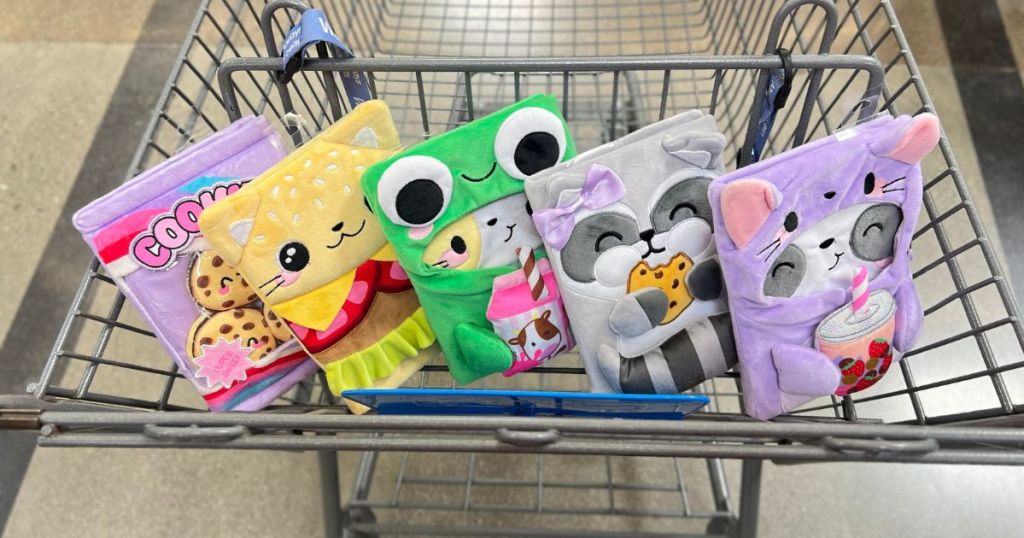 *NEW* Claire’s Plush Diaries at Walmart | Notebooks Covered w/ Plush Friend (Lock & Keys Included!)