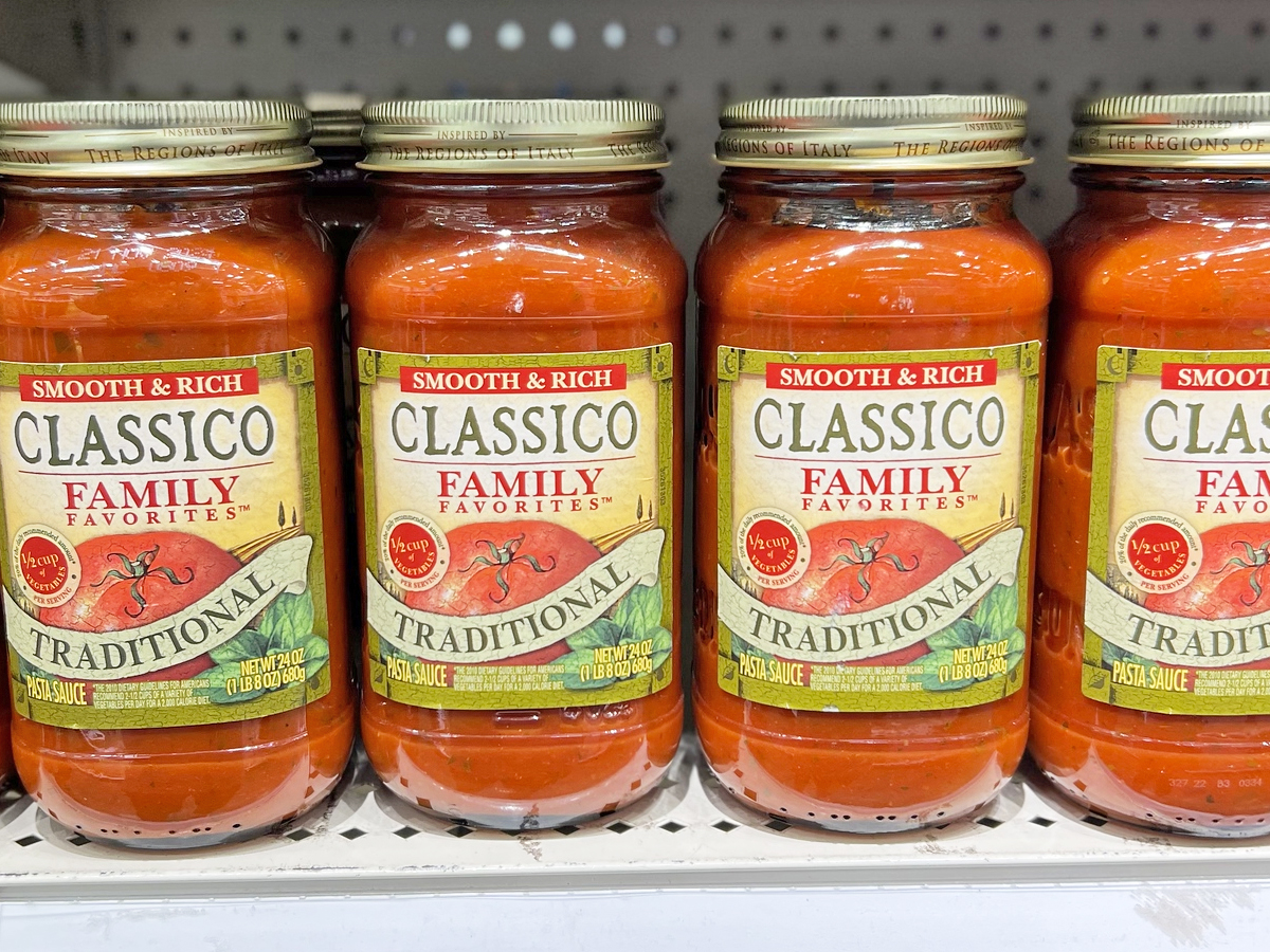 Classico Pasta Sauce 24oz Jar Only $2 Shipped on Amazon | Hip2Save