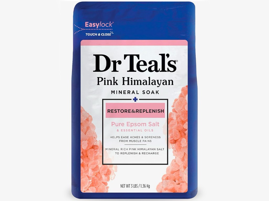 Dr. Teal's Pink Himalayan Mineral Soak 3lb Bag 