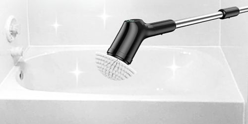 Cordless Electric Spin Scrubber & 8 Brush Heads Only $32 Shipped on Amazon (Reg. $180)