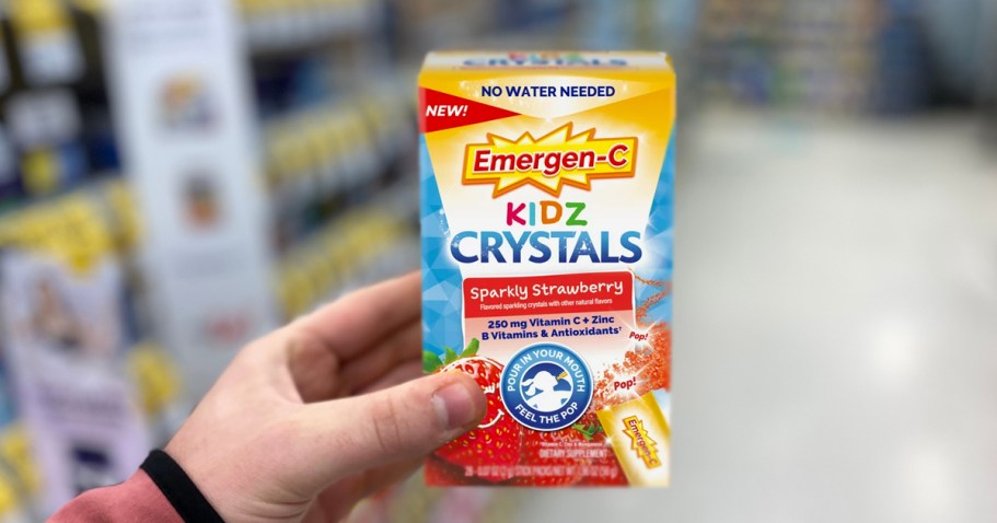 2 Emergen-C Crystals 28-Count Boxes Only $13.59 on Walgreens.com ($32 Value)