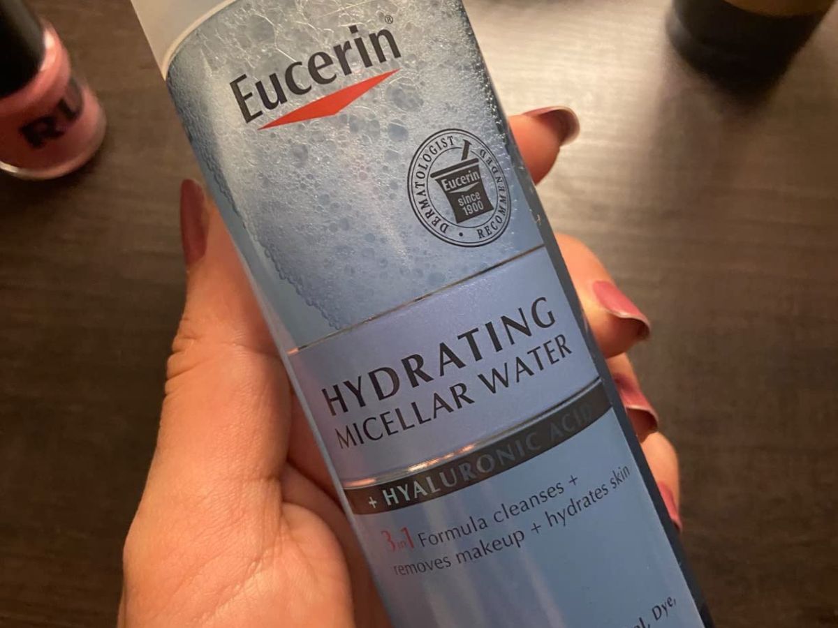 TWO Bottles of Eucerin Hydrating 3-in-1 Micellar Water Only .74 Shipped on Amazon