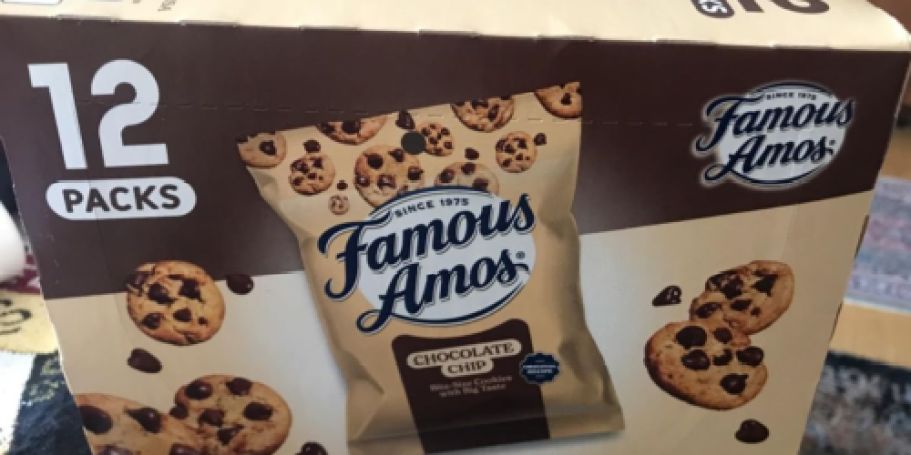 Famous Amos Chocolate Chip Cookies 12-Pack Just $5.53 Shipped on Amazon