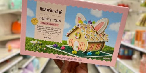 New Easter Treats at Target | Grab a Bunny Ears Cookie House Kit for ONLY $13!