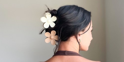 Flower Hair Clips 6-Pack Only $4.49 on Amazon (Regularly $8)