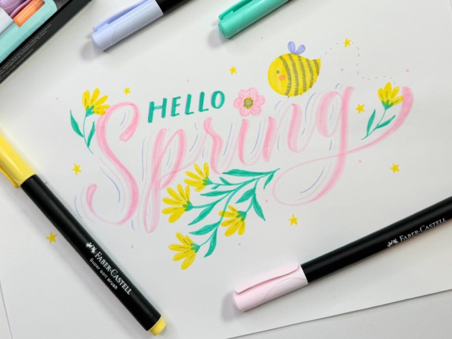Free Brush Lettering Class at Michaels