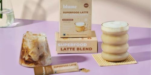 FREE Blume Superfood Latte 8-Count at Target After Online Rebate (Just Use Your Phone!)