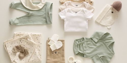 Up to 80% Off H&M Baby & Toddler Clothes | 3-Piece Sets Just $4.25 + More!