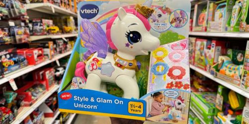 VTech Interactive Style & Glam Unicorn Toy JUST $7.49 on Target.com (Regularly $15)