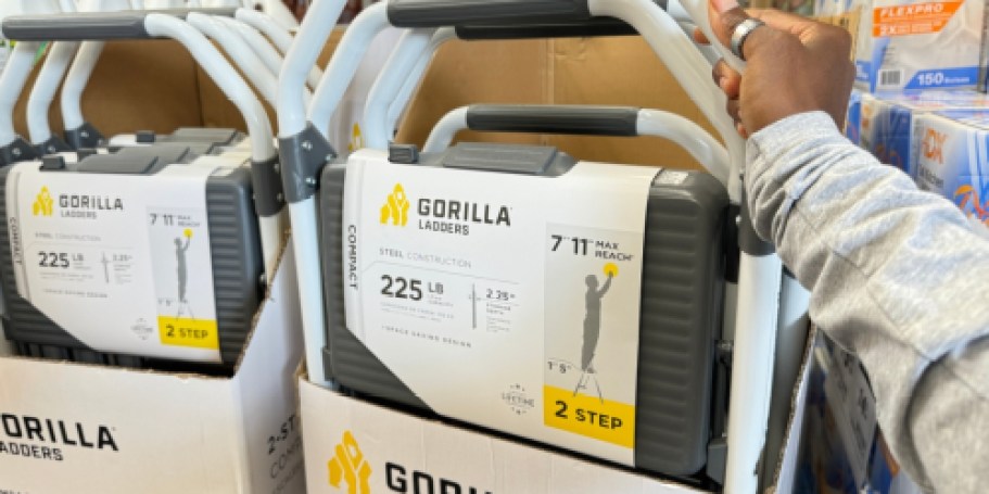 Gorilla Ladders Step Stool Just $19.88 Shipped on HomeDepot.com (Reg. $27)