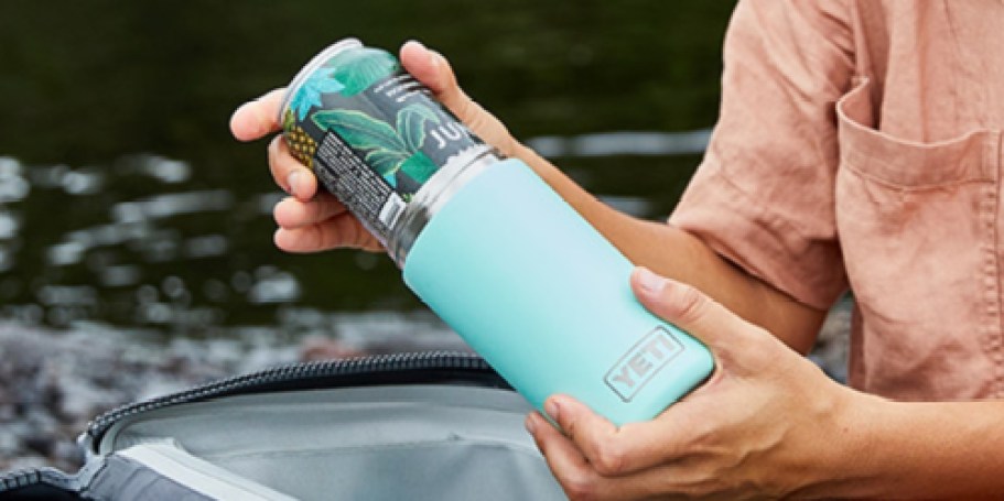 YETI Drinkware Sale on PublicLands.com | Colster Tall Can Insulator Just $21.60 (Reg. $30)