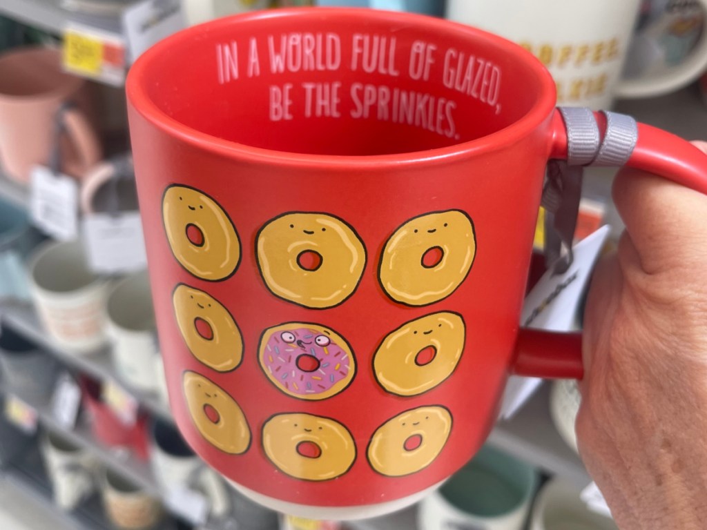 Hallmark Be the Sprinkles Mug in walmart store