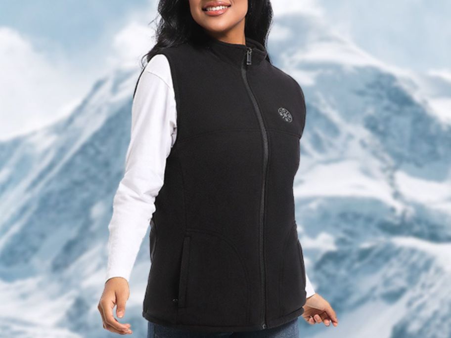 fawutii Women‘s Fleece Heated Ves