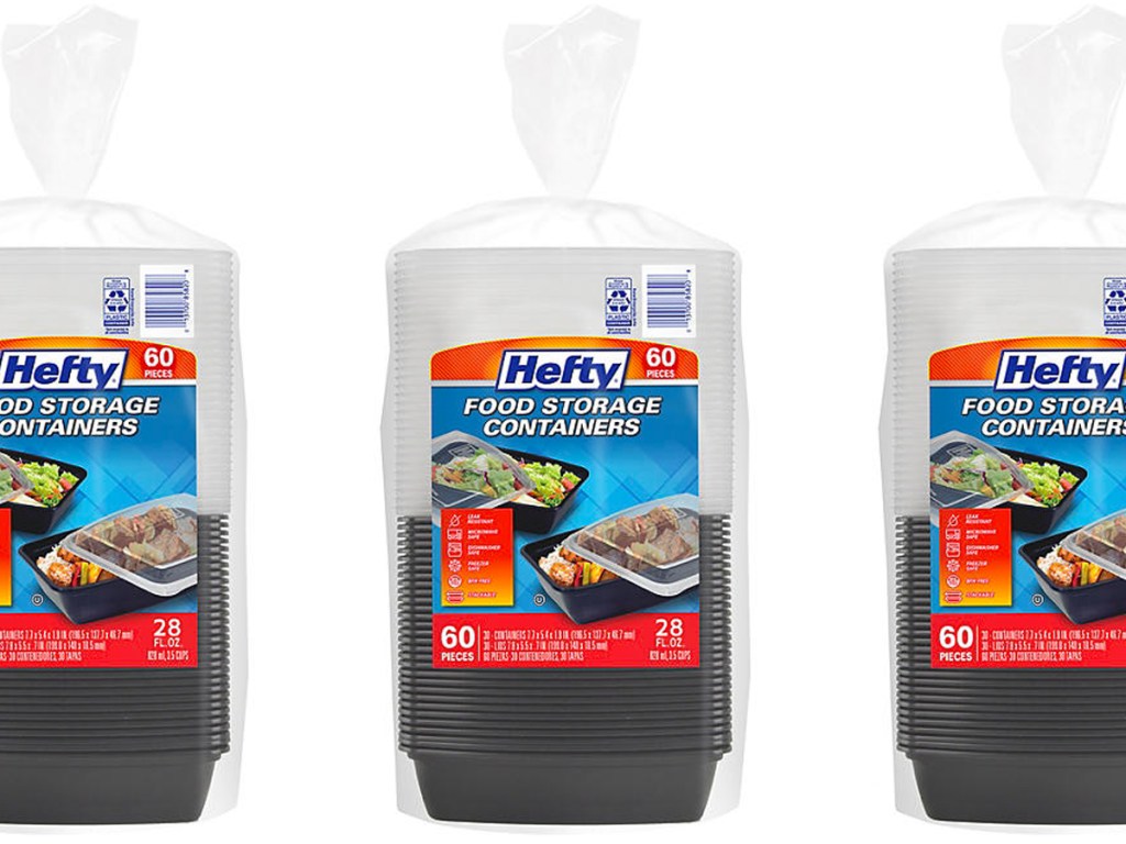 Hefty Food Storage Containers w/ Lids 30-Count ONLY $5.98 on SamsClub ...