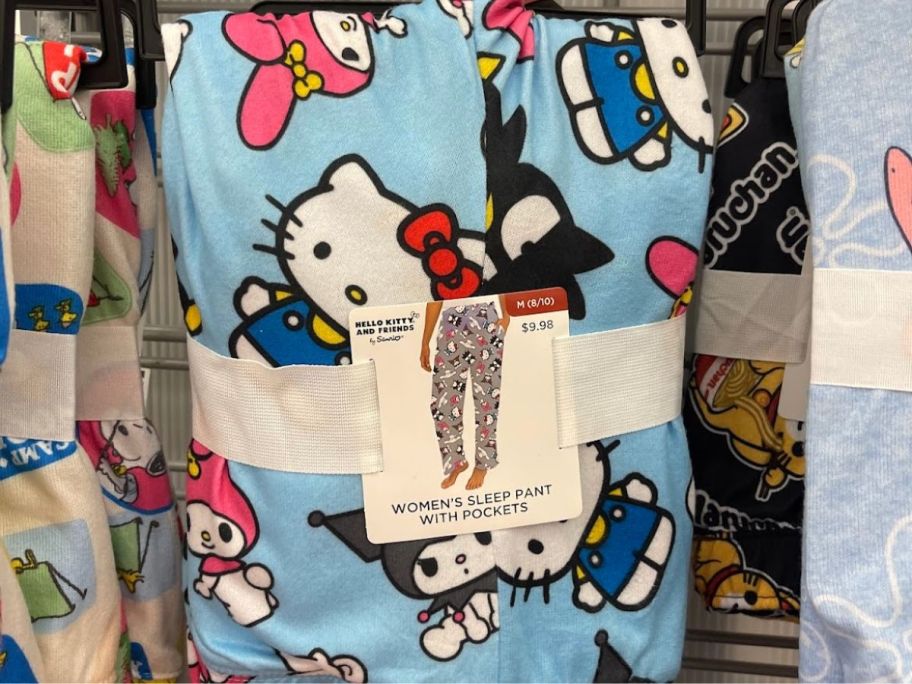 Hello Kitty & Friends Women's & Plus Pajama Pants