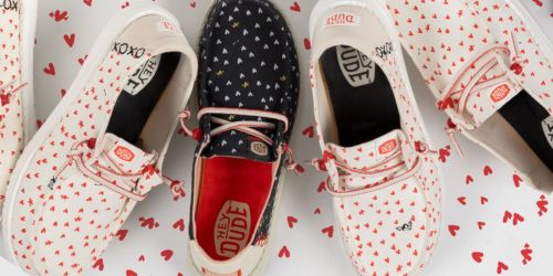 *NEW* Hey Dude Valentine’s Shoes + Extra 30% Off Sale Styles Ends Tonight!