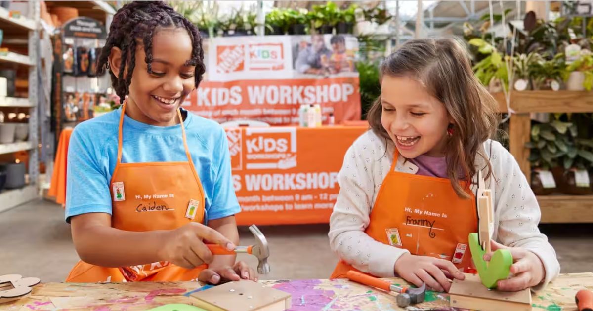 FREE Home Depot Kids Workshop on July 6th – Register Now to Make Soccer Game!