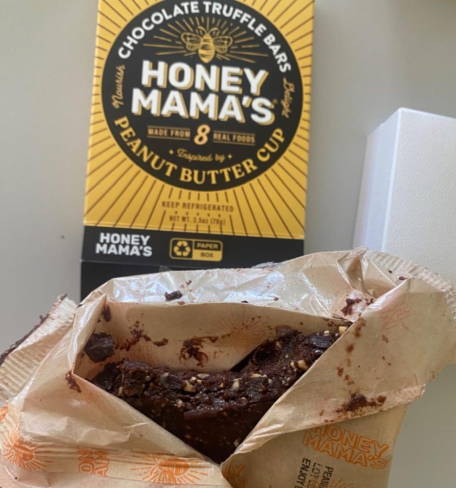 Honey Mama's gourmet chocolate bar from Amazon