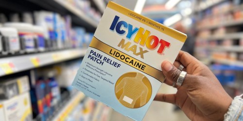 Icy Hot Lidocaine Patches 5-Count Only $7.20 on Amazon – Up to 8 Hours of Relief!