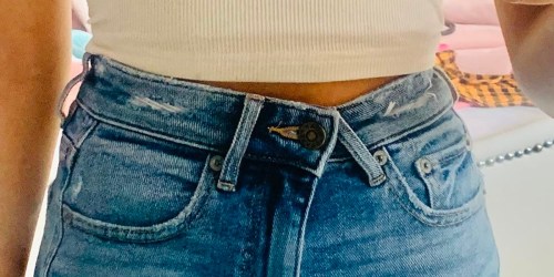 Got a Pair of Loose Jeans? Get a 12-Pack of Button Pins for $6.59 on Amazon – Frugal Alternative to Belts!