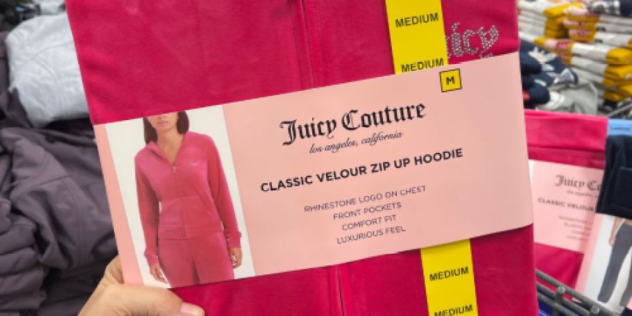 Juicy Couture at Sam’s Club? Score Velour Sweatshirts & Pants for Only $19.98!