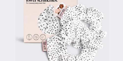 Kitsch Hair Towel Scrunchie 2-Pack Only $9.59 on Amazon (Reg. $17) – Reduces Drying Time!