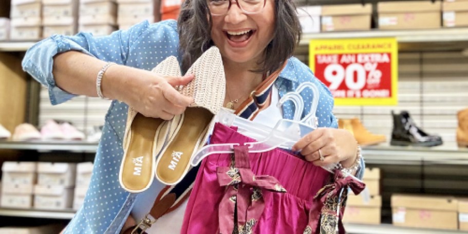 *HOT* Extra 90% Off Kroger Clearance Clothing & Shoes (Lina Scored Some CUTE Finds!)