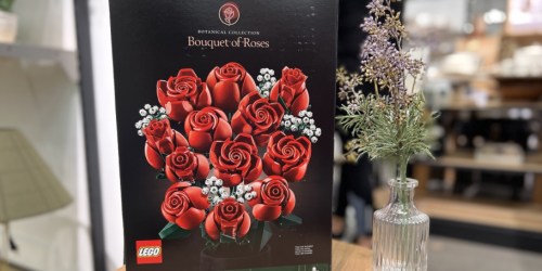 LEGO Bouquet of Roses Set ONLY $44.99 at Costco – They’ll Last Forever!