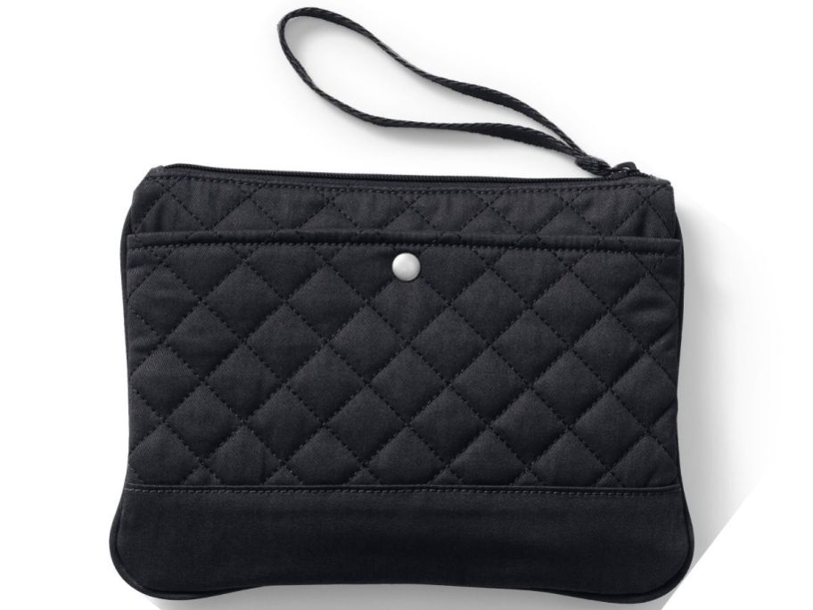 Lands End Medium Quilted Pouch