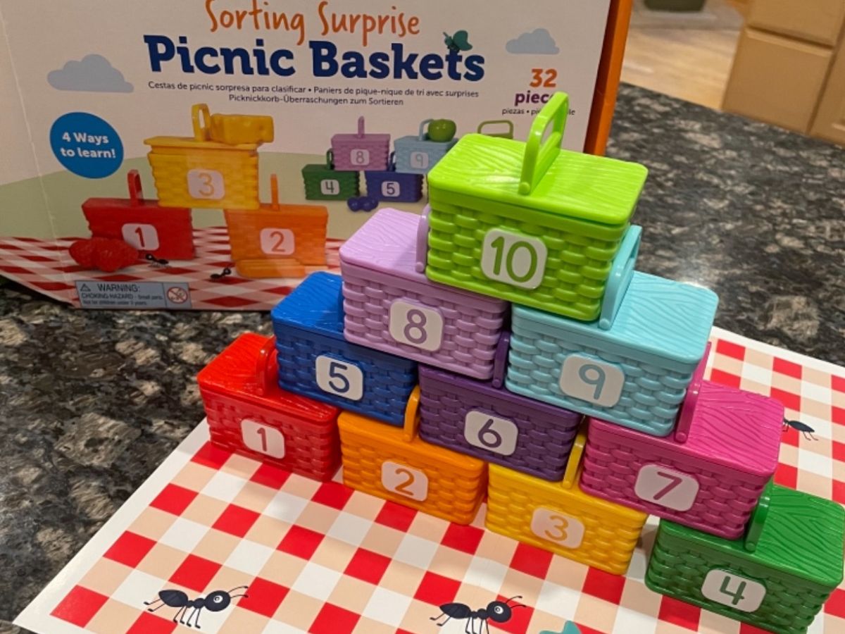 Learning Resources Sorting Surprise Picnic Baskets Toy Only $10.86 on Amazon (Reg. $22)
