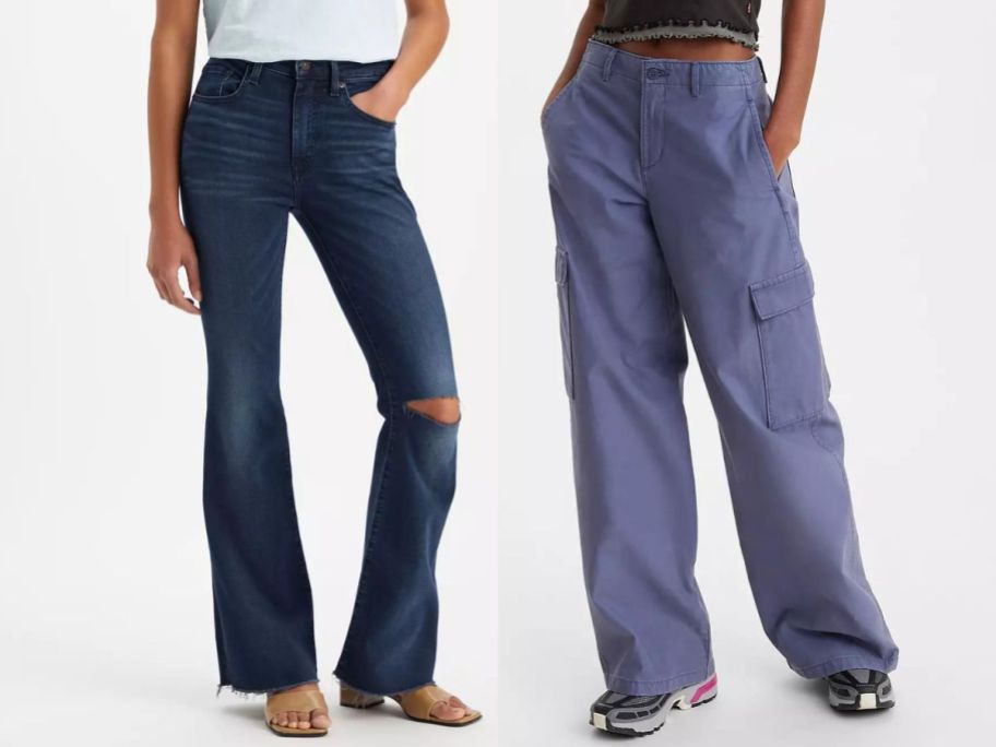 Levi Jeans & Baggy Cargo Pants