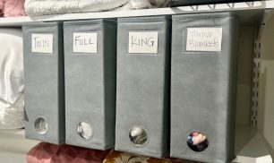 Say Goodbye to Messy Linen Closets! Bed Sheet Organizer Set Just $21.98 Shipped w/ Prime
