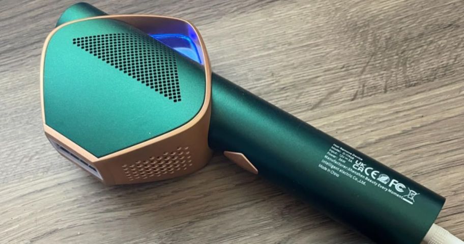 green hair laser removal device