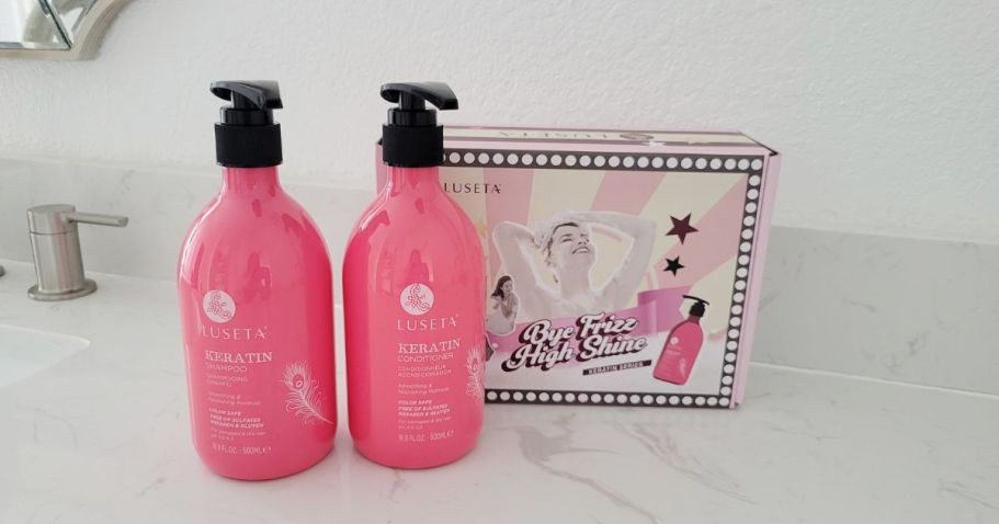 Luseta Keratin Shampoo & Conditioner Only $15.59 Shipped on Amazon