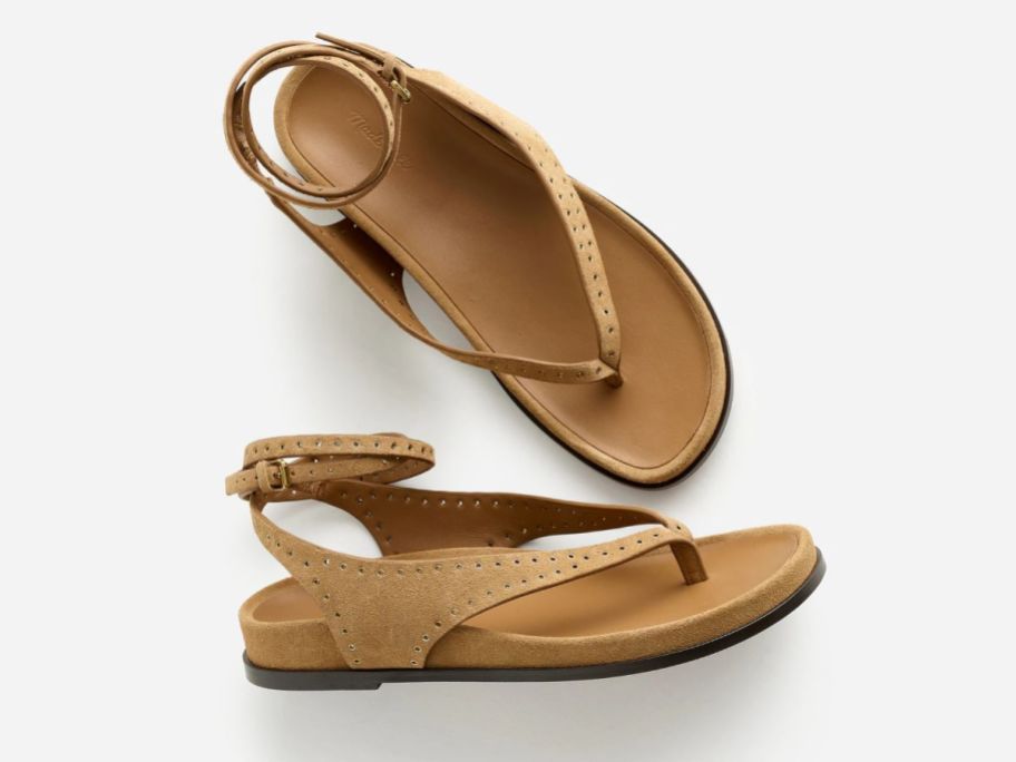 A pair of Madewell Ankle Strap Sandals