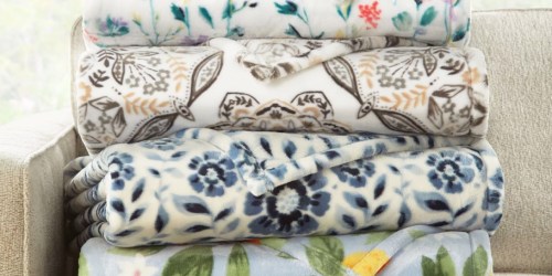 Sam’s Club Throw Blankets Just $9.98 | Lightweight Summer Options in Cute Spring Prints!