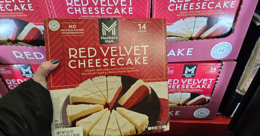 Member's Mark Red Velvet Cheesecake