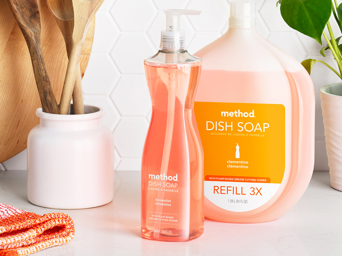 Method Dish Soap Only 1 90 Shipped On Amazon Hip2Save   Method Gel Dish Soap Clementine1 