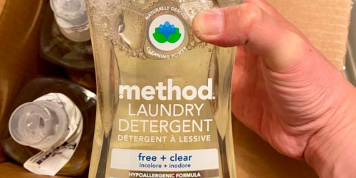 Method Fragrance-Free 53.5oz Laundry Detergent Just $10.15 Shipped on Amazon