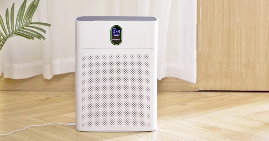 Dual-Sided HEPA Air Purifier Only $64.99 Shipped on Amazon – Great for Large Rooms!