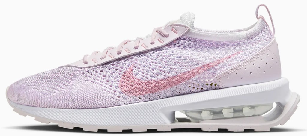 light pink nike sneaker