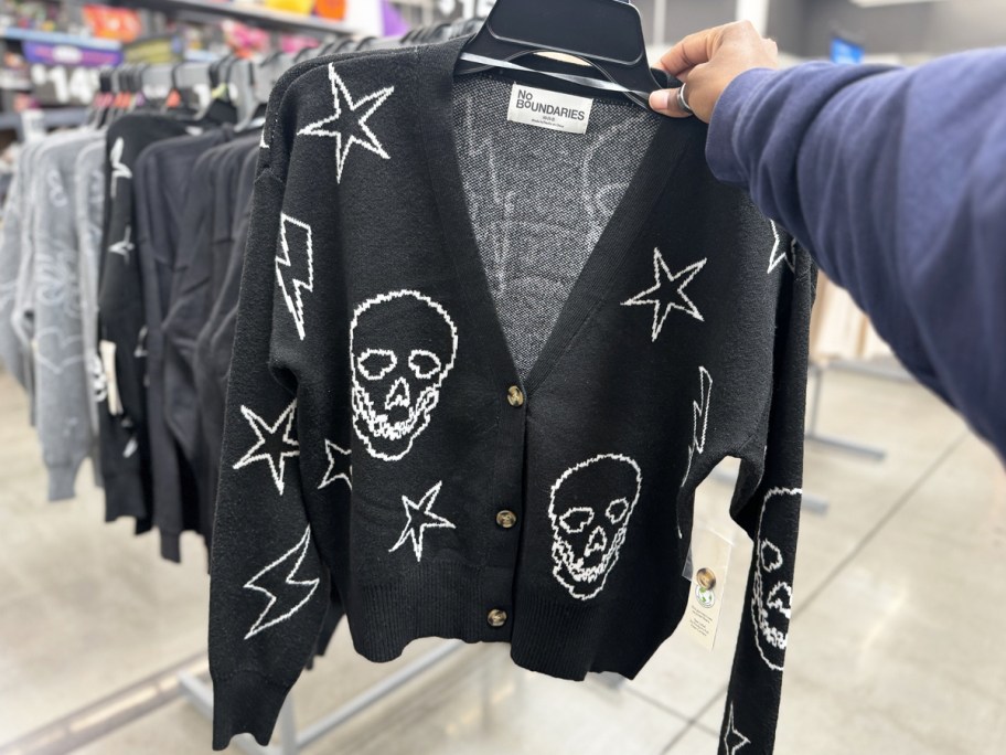 Walmart Women’s Cropped Cardigans Only $16.98 (Skulls, Cats, Flowers, & More)