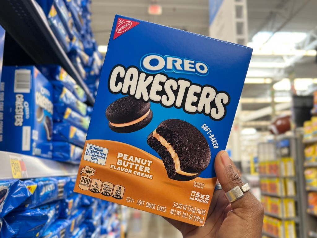 OREO Peanut Butter Cakesters in store