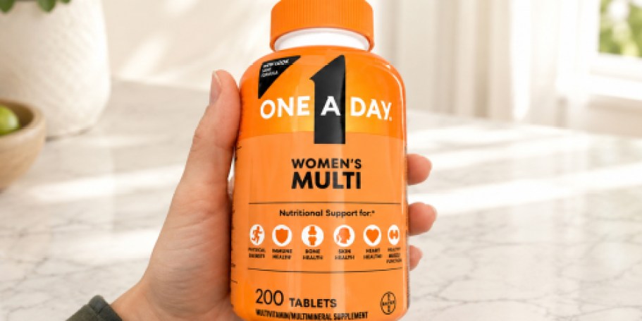 One A Day Women’s Multivitamin 200-Count Only $6.42 Shipped on Amazon (Reg. $18)